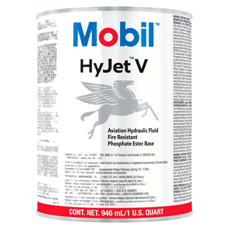 Mobil HyJet V — 24 latas × 0,947 L