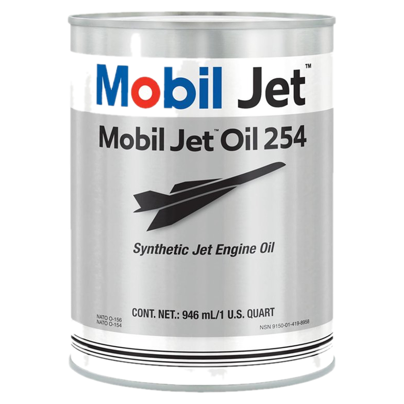 Mobil Jet Oil 254 — 24 latas × 0,95 L