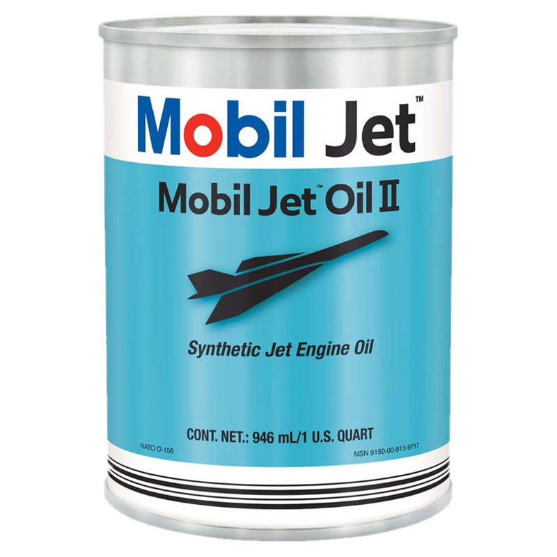 Mobil Jet Oil II — 24 latas × 0,95 L